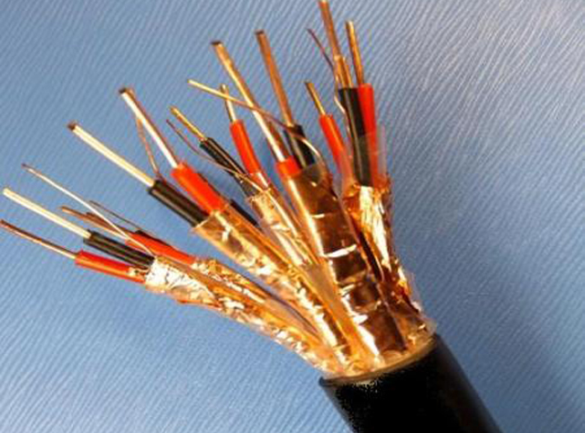 聚乙烯绝缘铜丝编织分屏总屏聚氯乙烯护套计算机用屏蔽(软)电缆